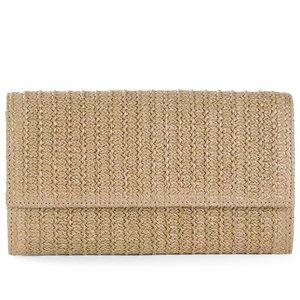 Straw Clutch Bags Straw Beach Crossbody Purse Woven Envelope Wallet :O